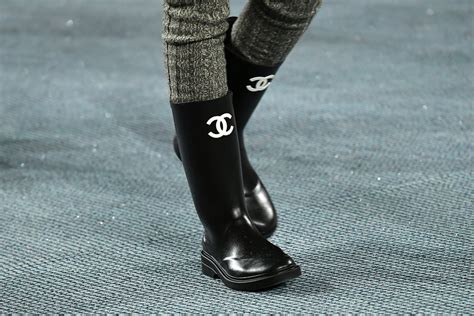 buy chanel rain boots online|chanel high heel boots.